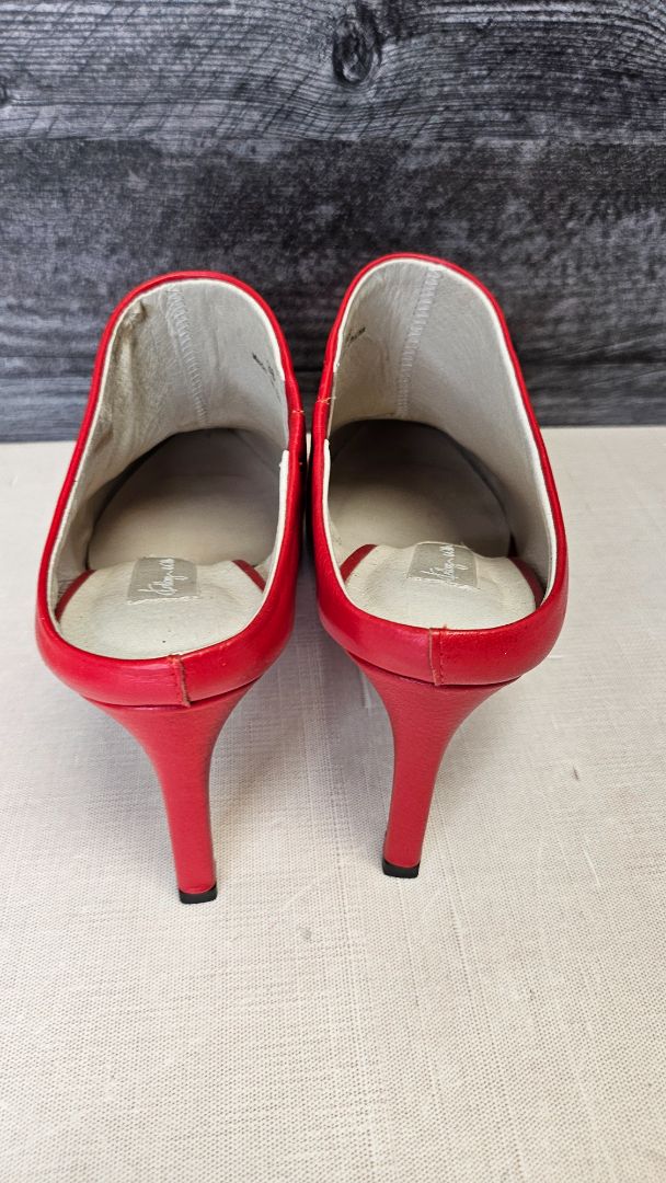 Kathryn Wilson Red Pointed Slides (38)