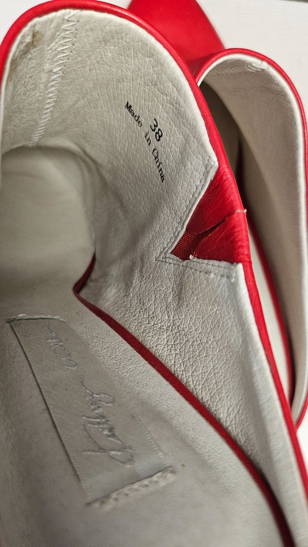 Kathryn Wilson Red Pointed Slides (38)