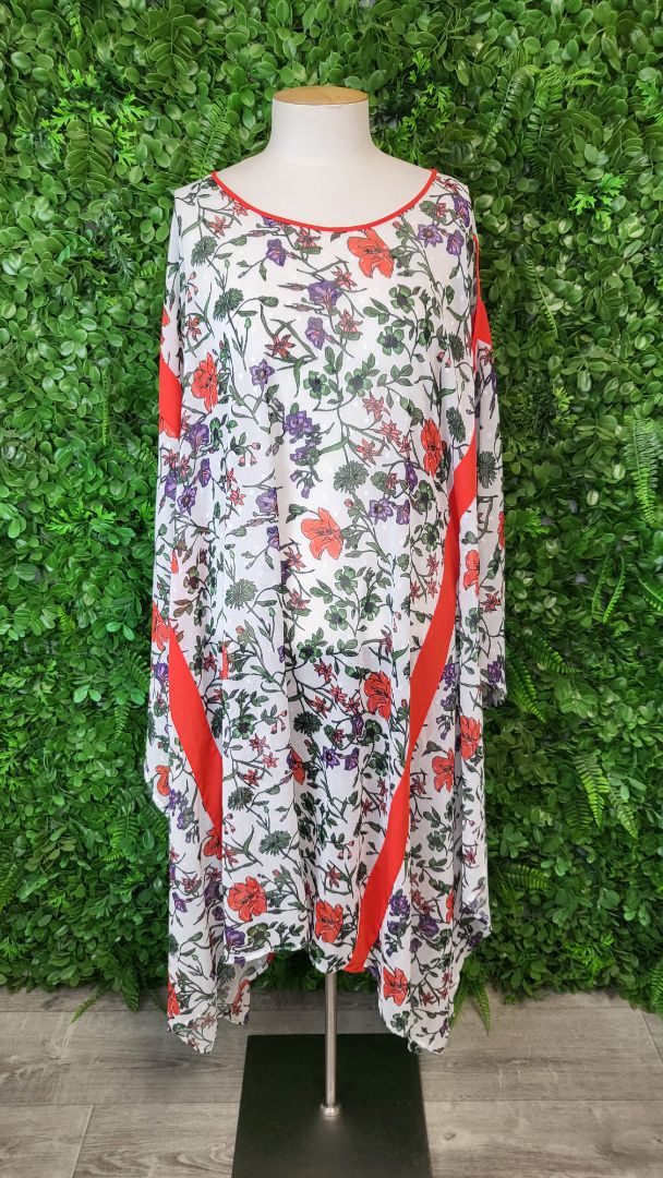 Stella Royal Print Kaftan Dress (18-20)