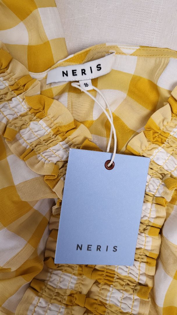Neris Check Upscale Dress BNWT (16)