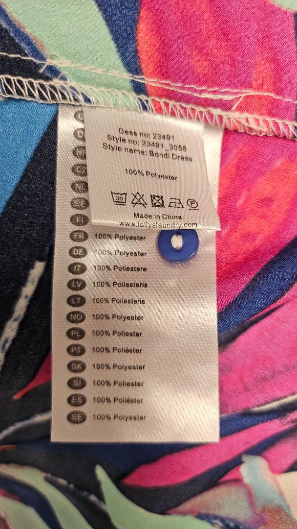 Lollys Laundry Multi Print Dress BNWT (12)