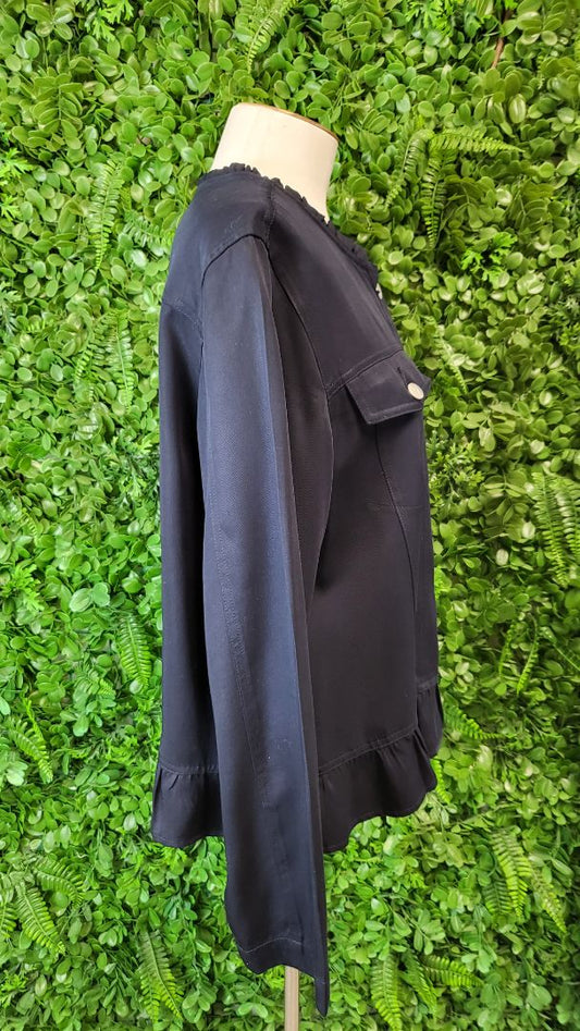 Vassalli Ink Frill Hem Jacket (16)