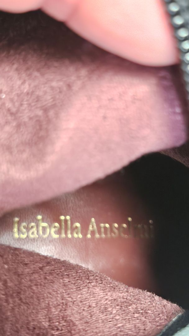 Isabella Anselmi Black Long Leather Boot (41)