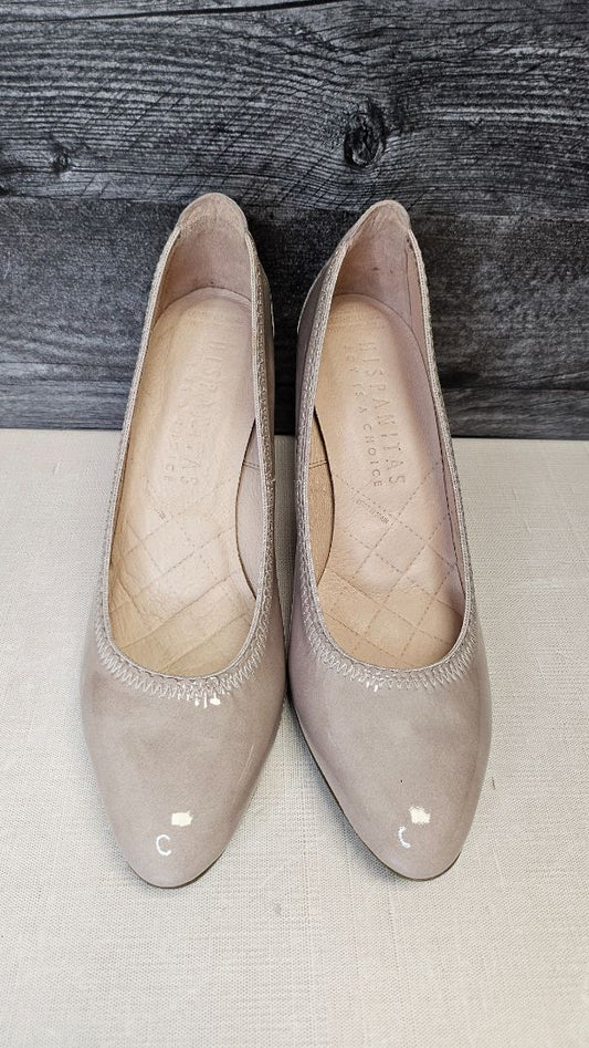 Hispanitas Sand Patent Heels NEW (39)