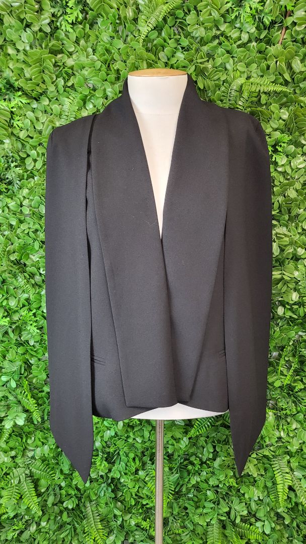 Storm Black Cape Blazer (8)