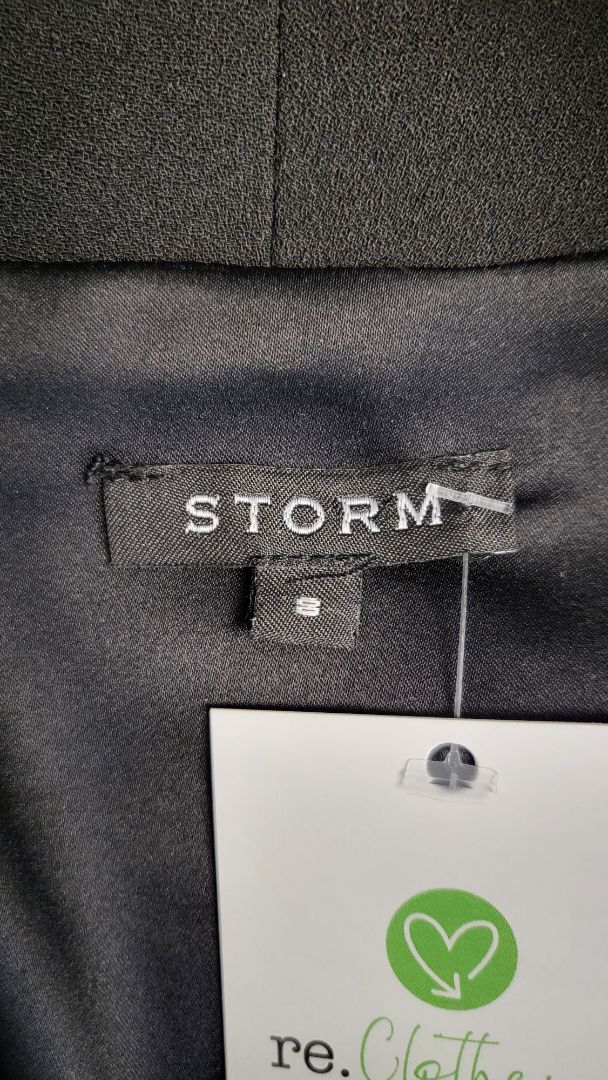 Storm Black Cape Blazer (8)