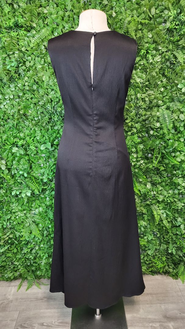Esmaee Black Ruched Dress (12)