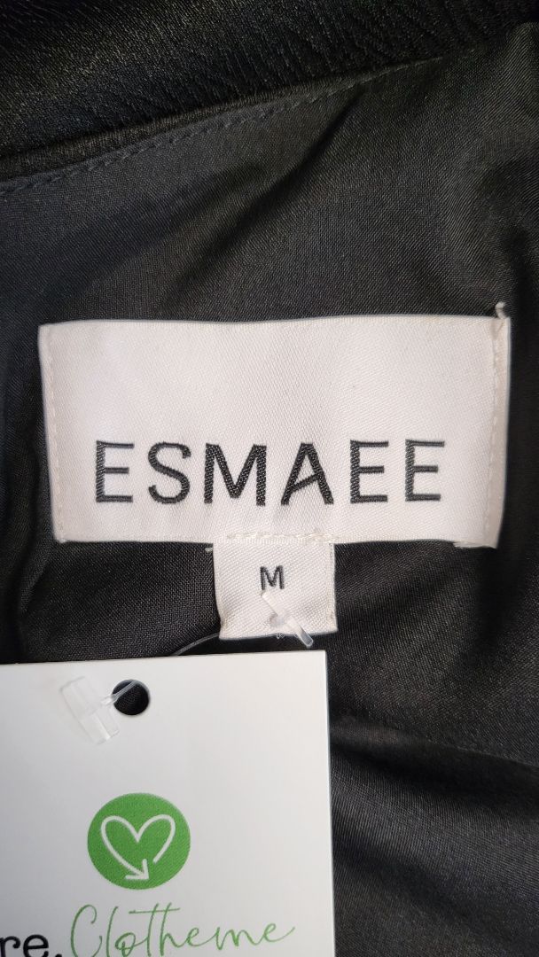 Esmaee Black Ruched Dress (12)