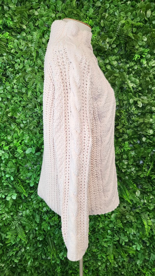 M&S Blush Cable Knit BNWT (12)