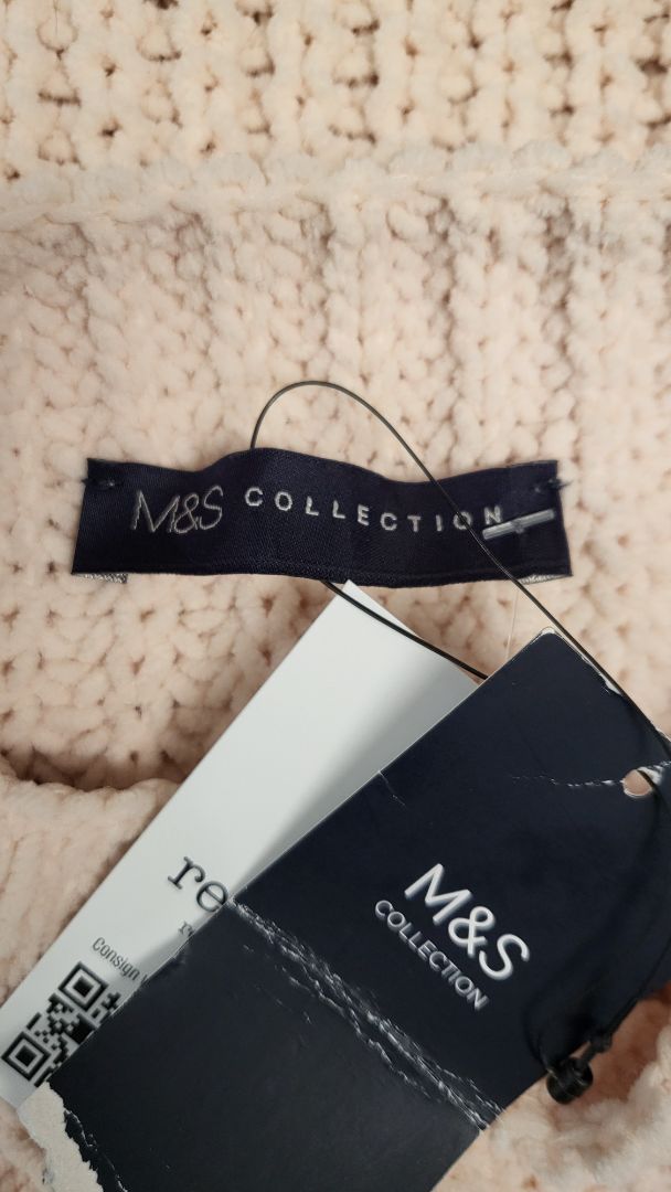 M&S Blush Cable Knit BNWT (12)