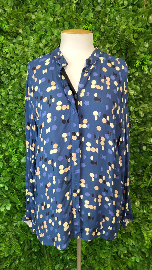 Noa Noa Blue Spot Top (14)