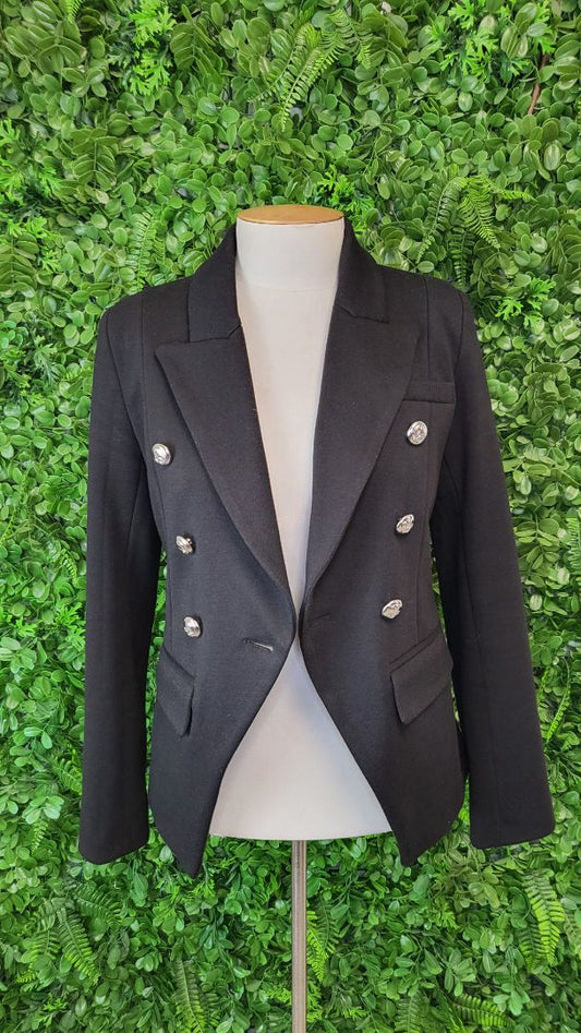 We Are The Others Black Shaped Blazer (10)