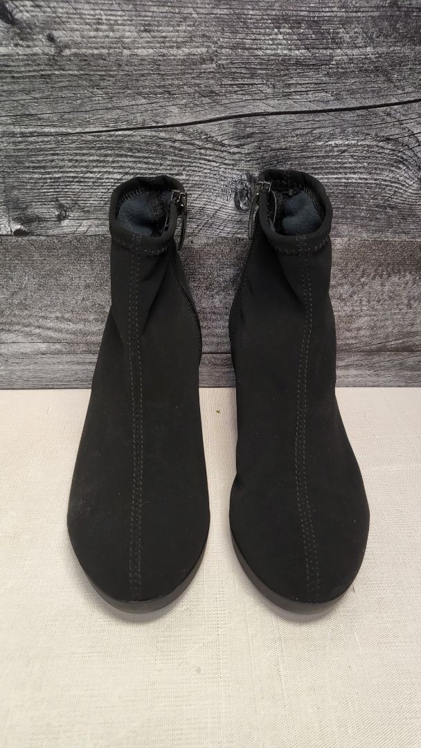 Paula Ryan Black Wedge Boot (37)