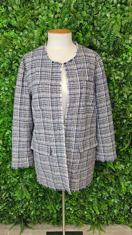 Rue De Femme Multi Tweed Jacket (14)