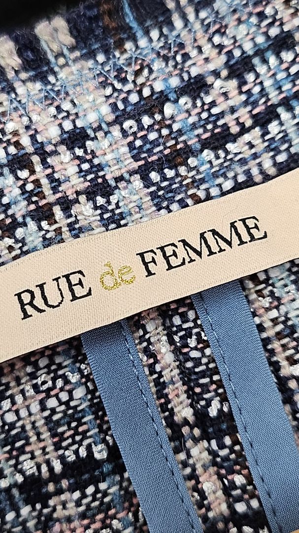 Rue De Femme Multi Tweed Jacket (14)