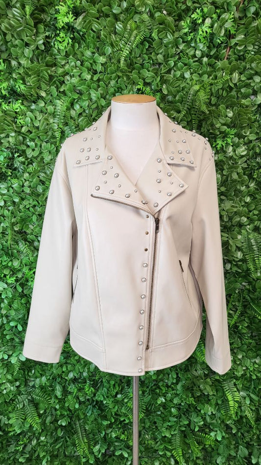 Motto Cream Biker Jacket (12)