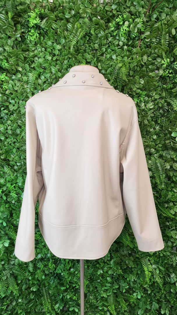Motto Cream Biker Jacket (12)