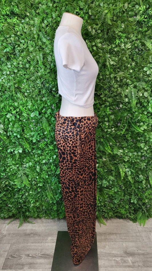 Motto  Animal Print Pant (12)