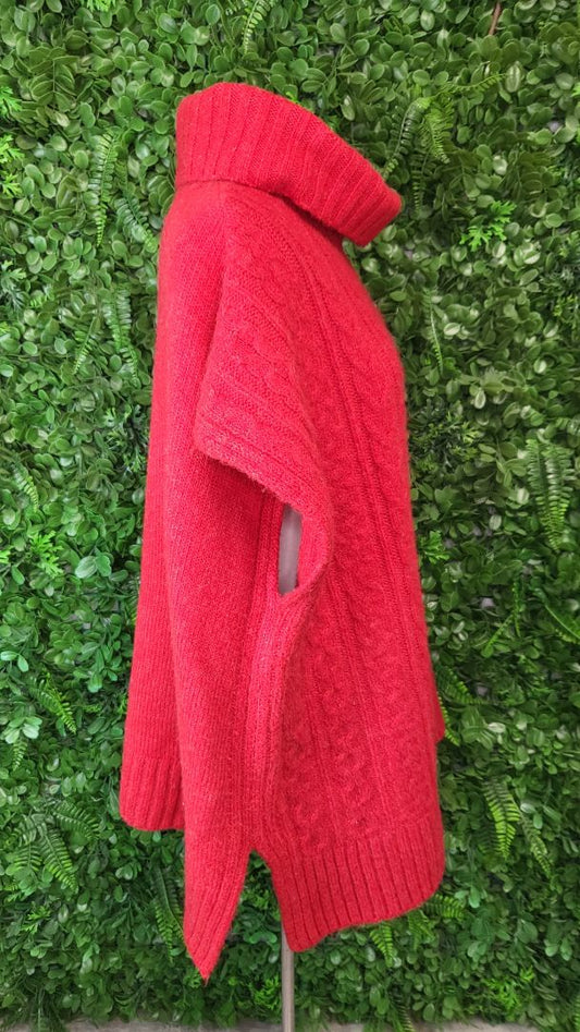 Virtuelle Red Rolled Neck Knit (20)