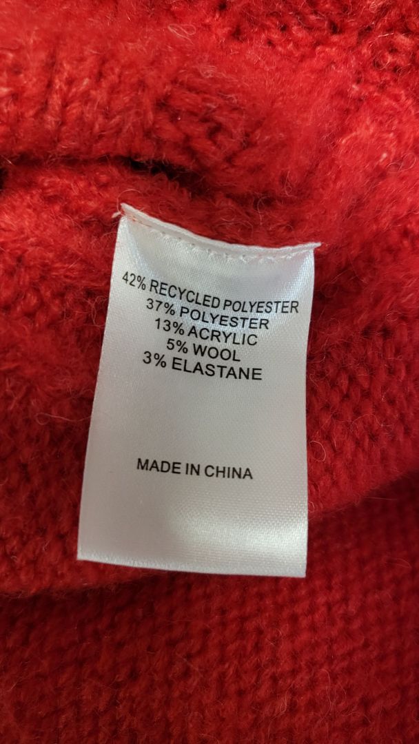 Virtuelle Red Rolled Neck Knit (20)