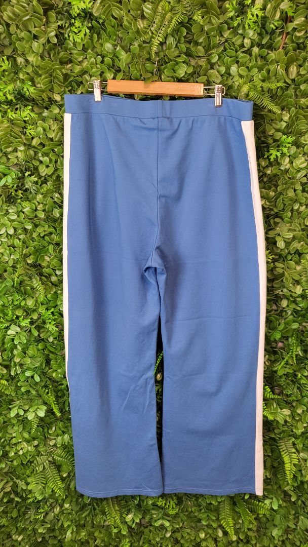 Vine Apparel Blue Wide Leg Pant (18)