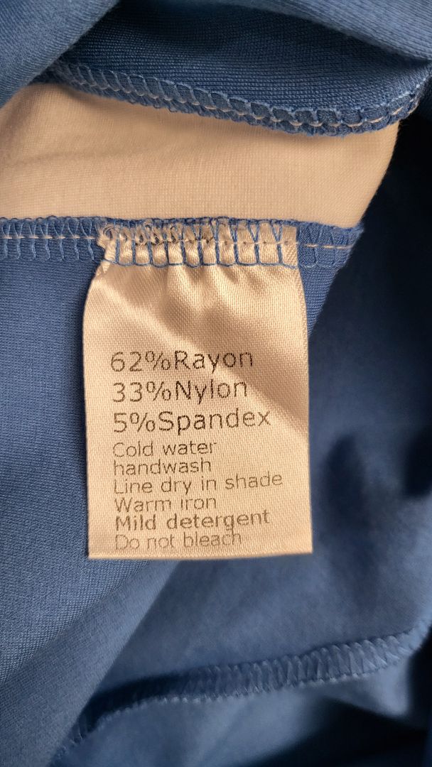 Vine Apparel Blue Wide Leg Pant (18)