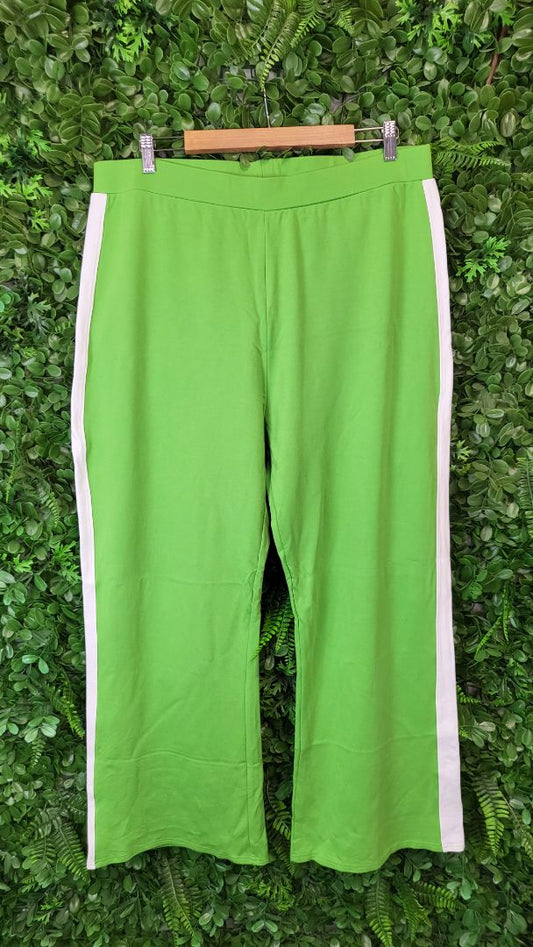 Vine Apparel Green Wider Leg Pant (18)