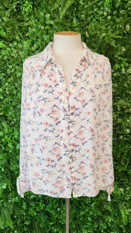 Re-Named Floral Shirt (10-12)