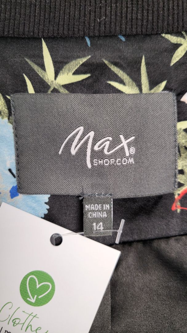 Max Black Bomber Jacket (14)