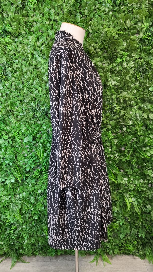 Country Road Black Print Dress (16)