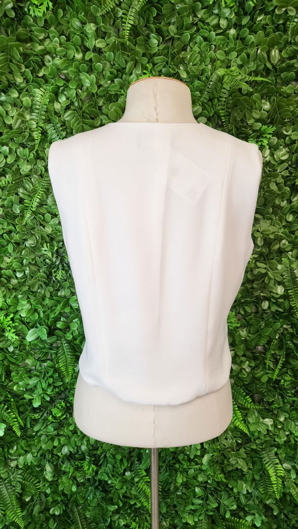 Pierre Cardin Cream Waistcoat (10)