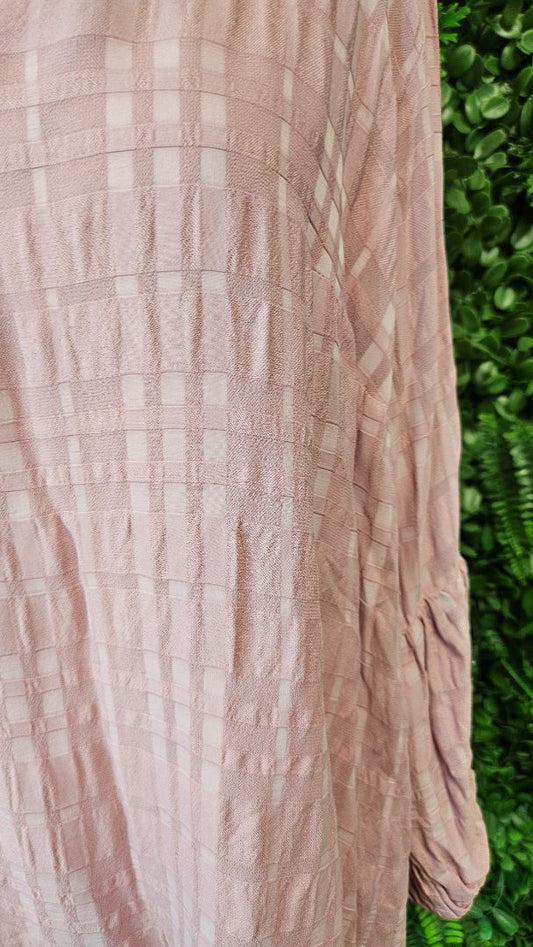 Annah Stretton Rose Pink Textured Top (16-18)