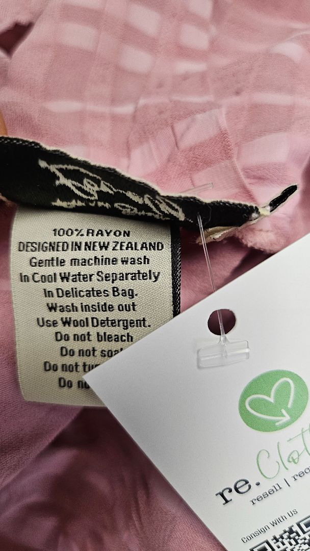 Annah Stretton Rose Pink Textured Top (16-18)