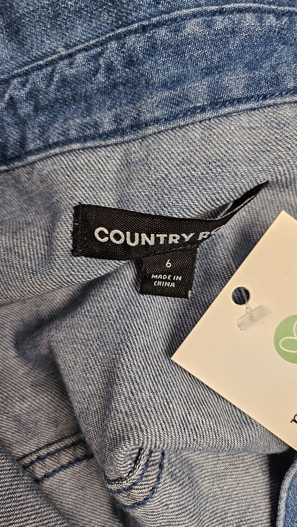 Country Road Blue Denim Top (6-10)