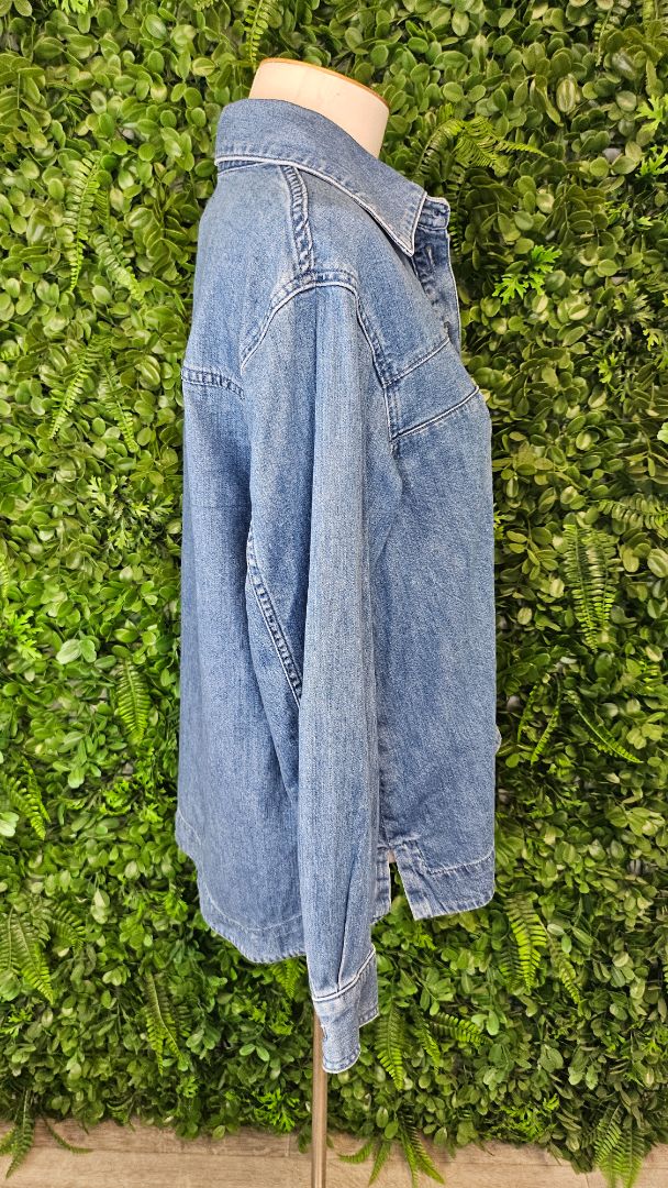 Country Road Blue Denim Top (6-10)