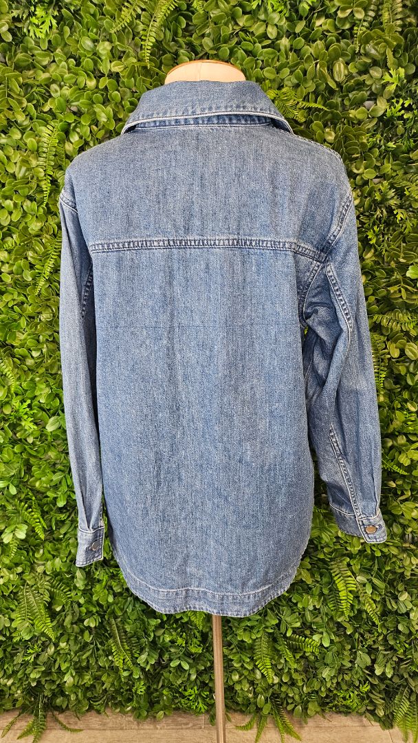 Country Road Blue Denim Top (6-10)