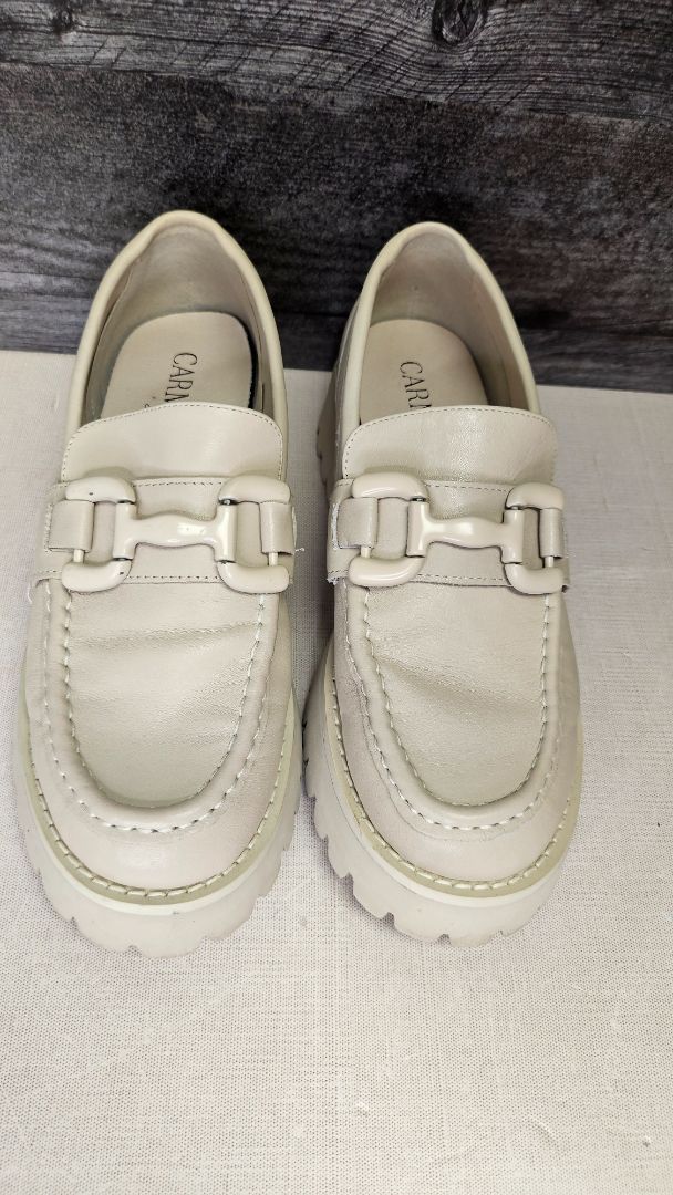 Carmela Taupe Penny Loafer (36)