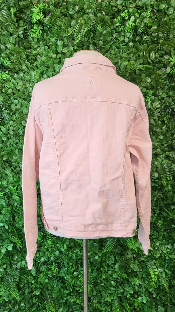 Vassalli Blush Pink Denim Jacket (18)