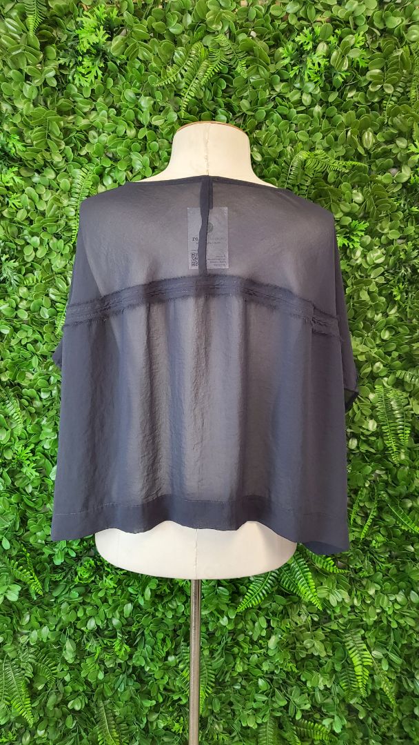 Moochi Faithfully Charcoal Black Crop Top (10)