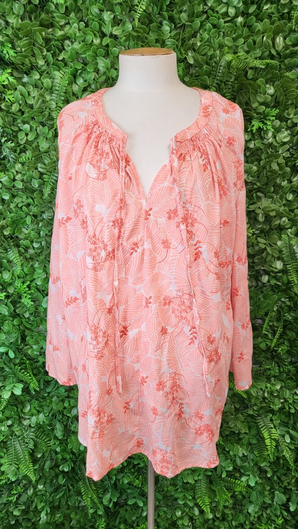 Gordon Smith Orange Embroidered Top (18)