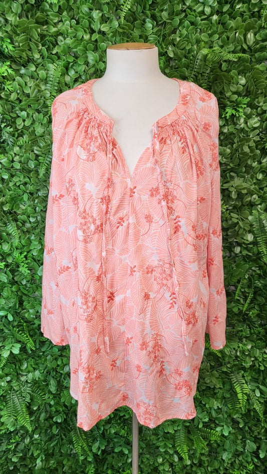 Gordon Smith Orange Embroidered Top (18)