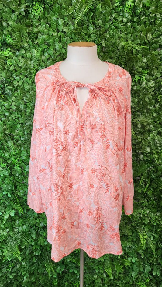 Gordon Smith Orange Embroidered Top (18)