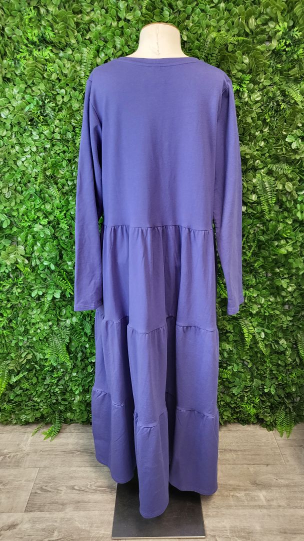 Home-Lee Hyacinth Blue Tiered Dress (18)