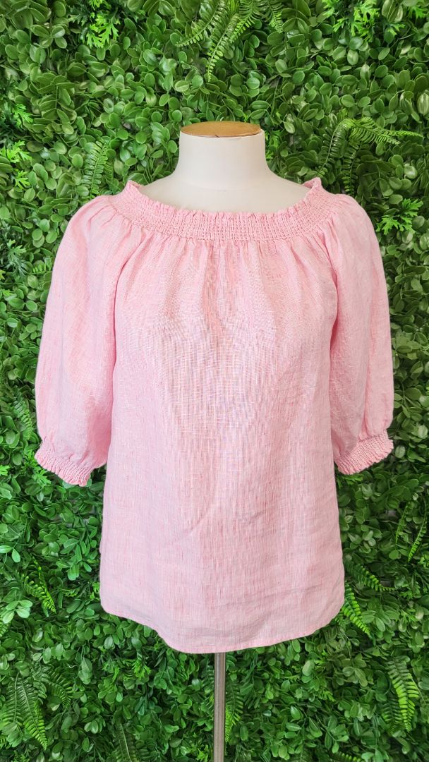 OH3 Pink Linen Top (10)