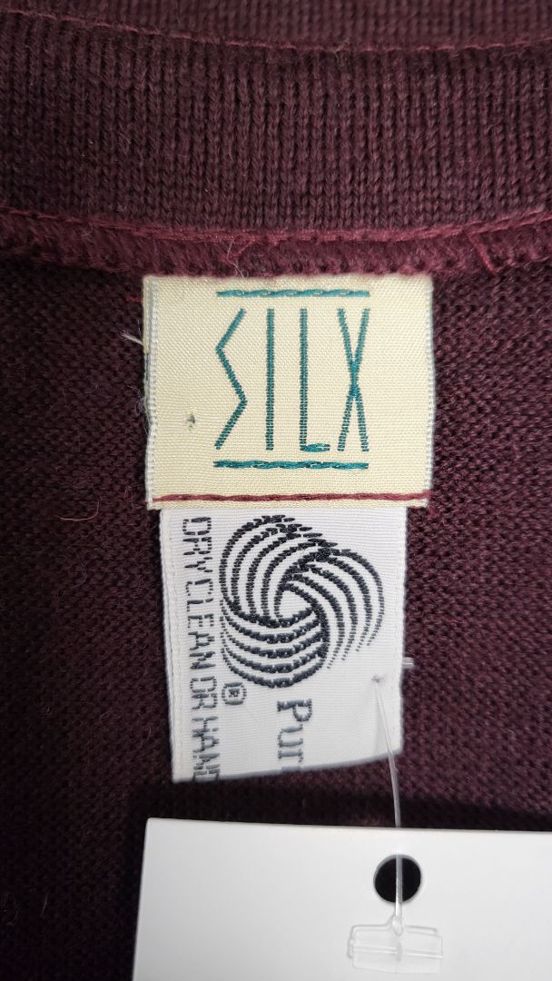 Silx Burgundy Longline Knit Vest (12)