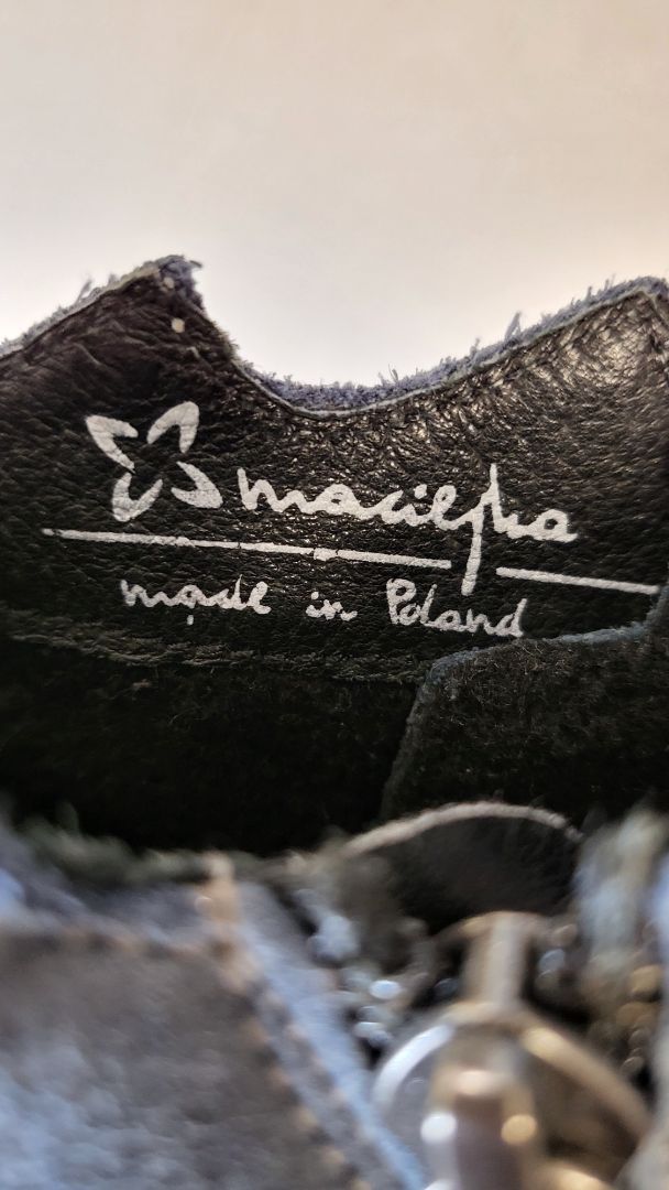 Maciejka Blue Ankle Boot (39)