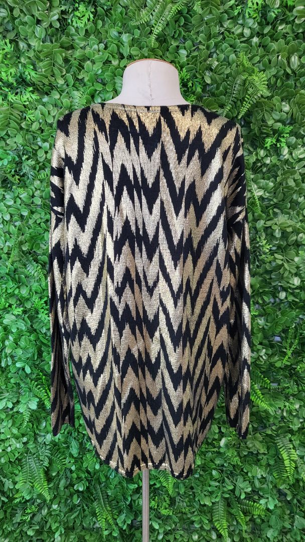 Sass & Bide Black Chevron Knit (14)