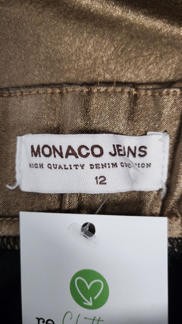 Monaco Bronze Metallic Pant (12)