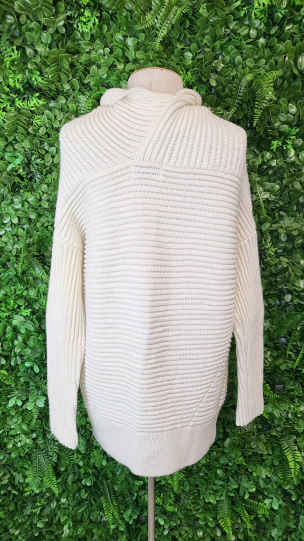 Acne Studies Cream Oversized Knit (10)