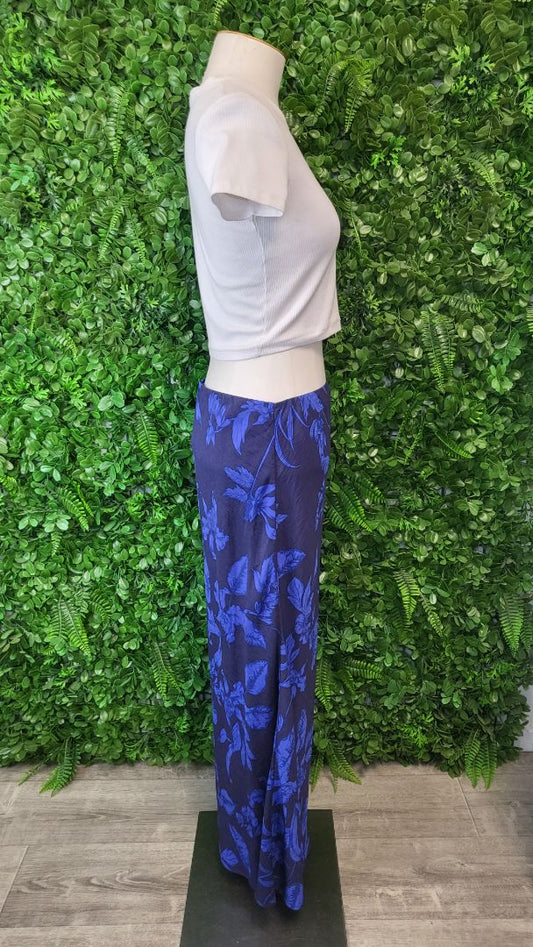 Mink Pink Blue Floral Skirt (14)